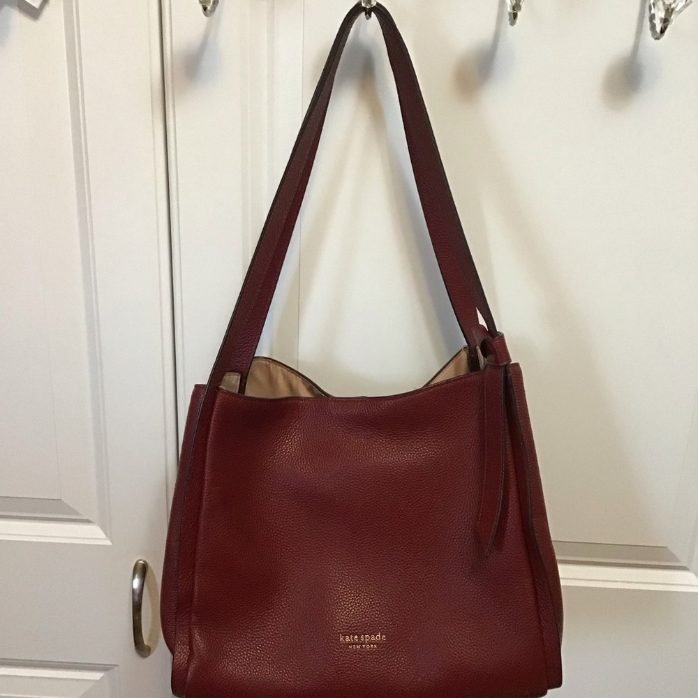 Kate spade Knott Lrg pebble leather shoulder bag - Picture 4 of 16